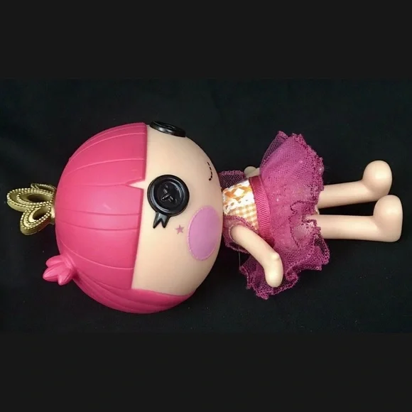 Lalaloopsy Littles Doll Twisty Tumbelina Cute Pink Hair Gold Crown MGA Toy - Picture 10 of 12